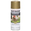 Rust-Oleum Gold Rush, Hammered, 12 Oz 7210830